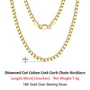 Rinntin 18K Gold Cuban Link Chain Necklace ATHLEXES