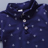 Boys' Trendy Cotton Lapel Print Summer Shirt 2025 ATHLEXES