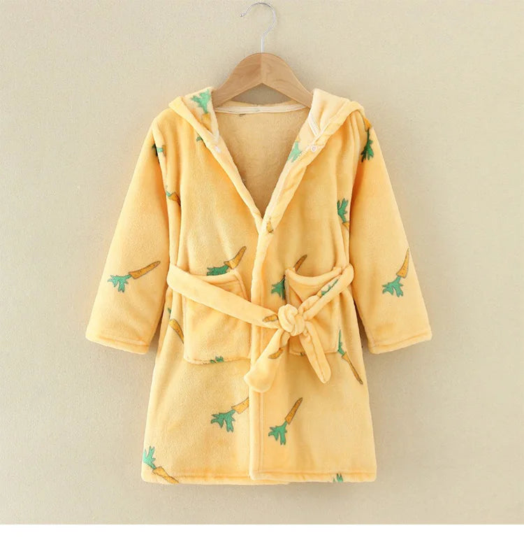 CozyKids Flannel Robe ATHLEXES