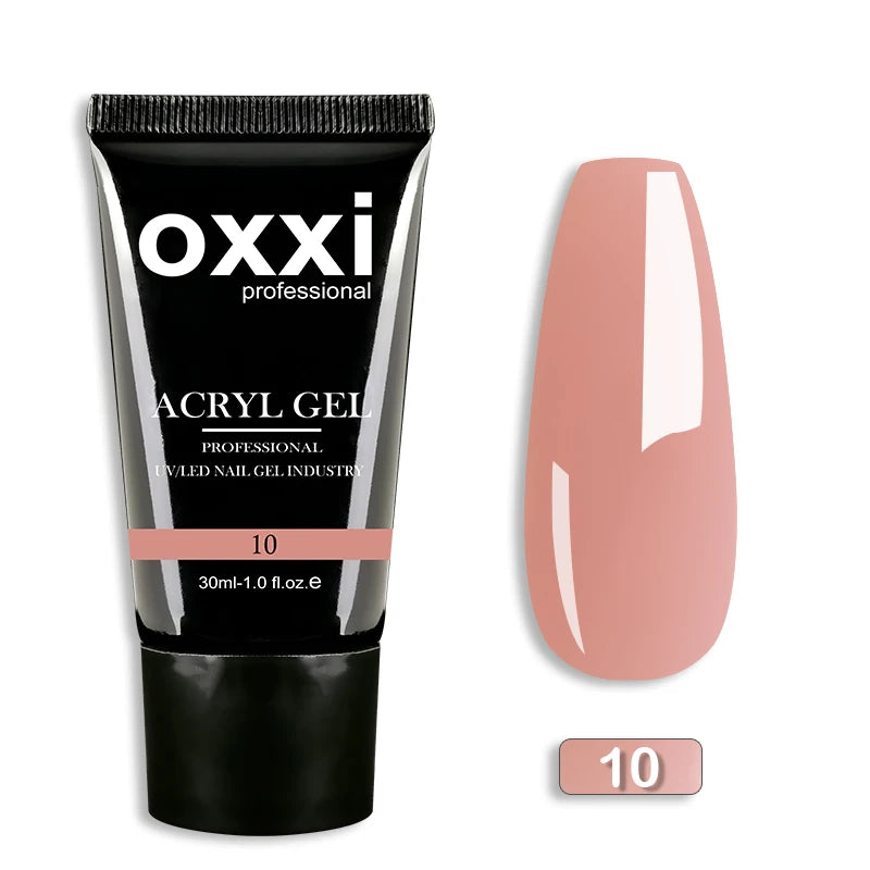 OXXI 30ml Premium Poly Nail Gel for Extensions ATHLEXES