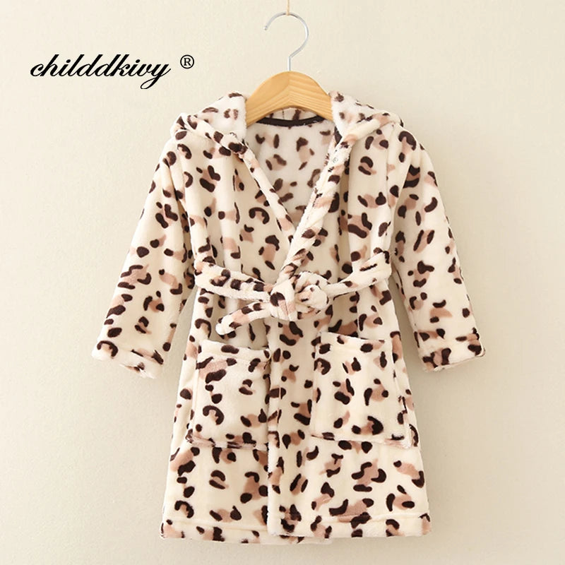CozyKids Flannel Robe ATHLEXES