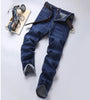 Blue Stretch Jeans & Black Denim Casual Trousers ATHLEXES