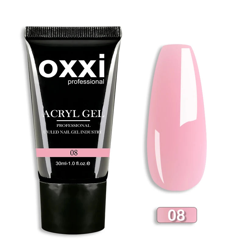 OXXI 30ml Premium Poly Nail Gel for Extensions ATHLEXES