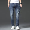 Vintage Sandwashed Cotton Denim Straight Jeans ATHLEXES