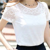 Elegant Lace Chiffon Blouse for Women ATHLEXES