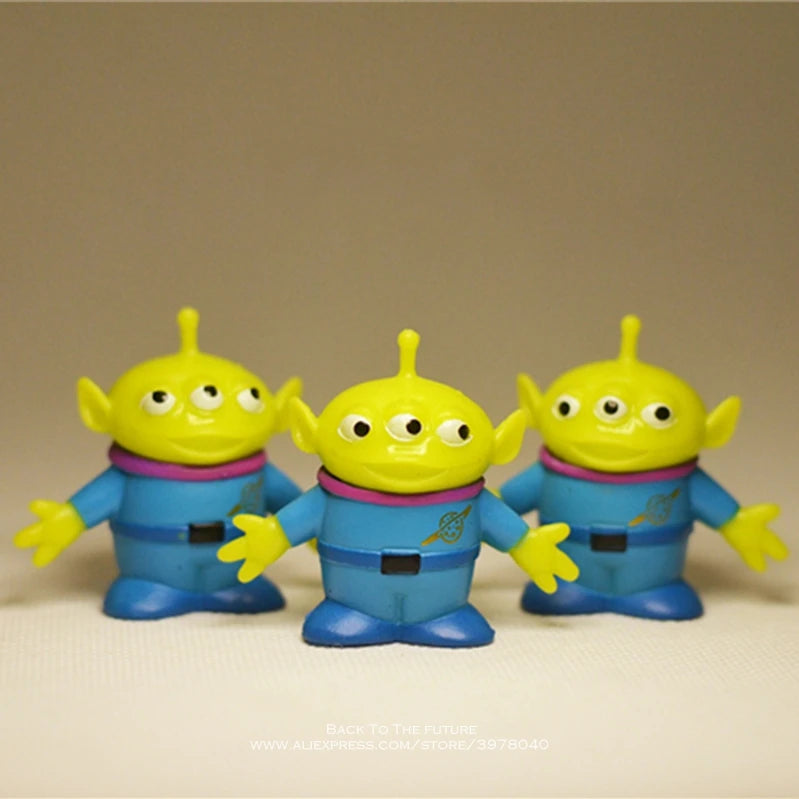 Disney Toy Story 4 Green Aliens Figurine Set ATHLEXES