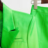 Satin Luxe Double Breasted Blazer and Mini Skirt Set ATHLEXES