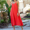 Elegant Cotton Summer Maxi Dress for Women ATHLEXES