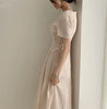 Chic Vintage Cotton Linen A-Line Dress ATHLEXES