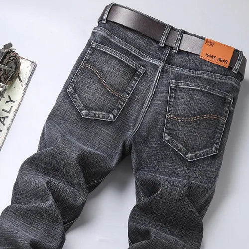 Blue Comfort Stretch Jeans for Men ATHLEXES