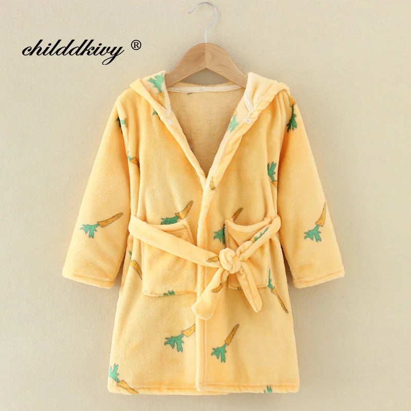 CozyKids Flannel Robe ATHLEXES