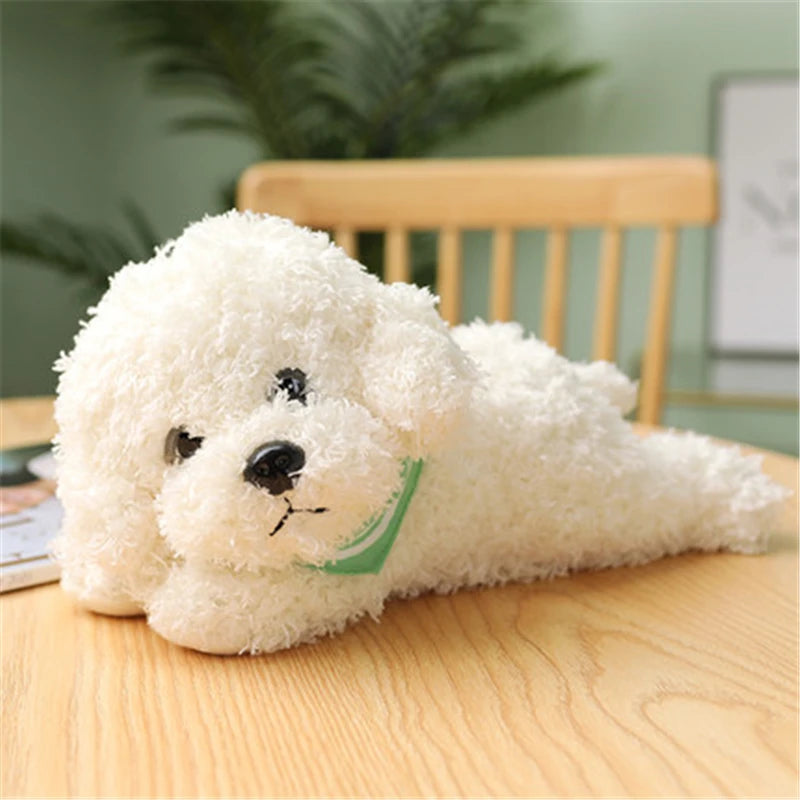CuddlePup Realistic Plush Dog Toy ATHLEXES