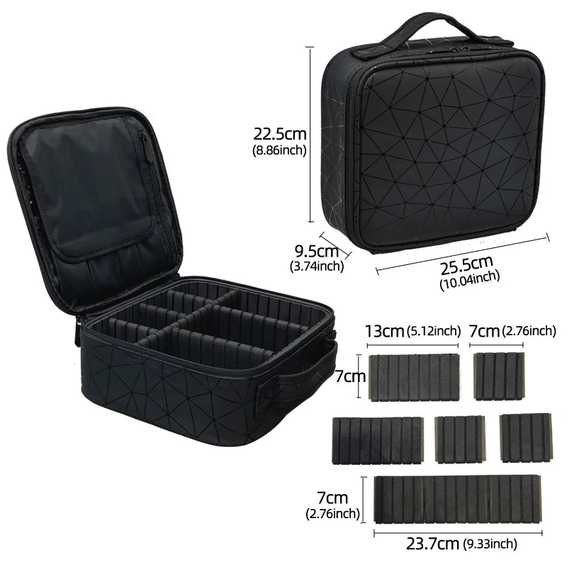 ChicTravel PU Leather Makeup Organizer ATHLEXES