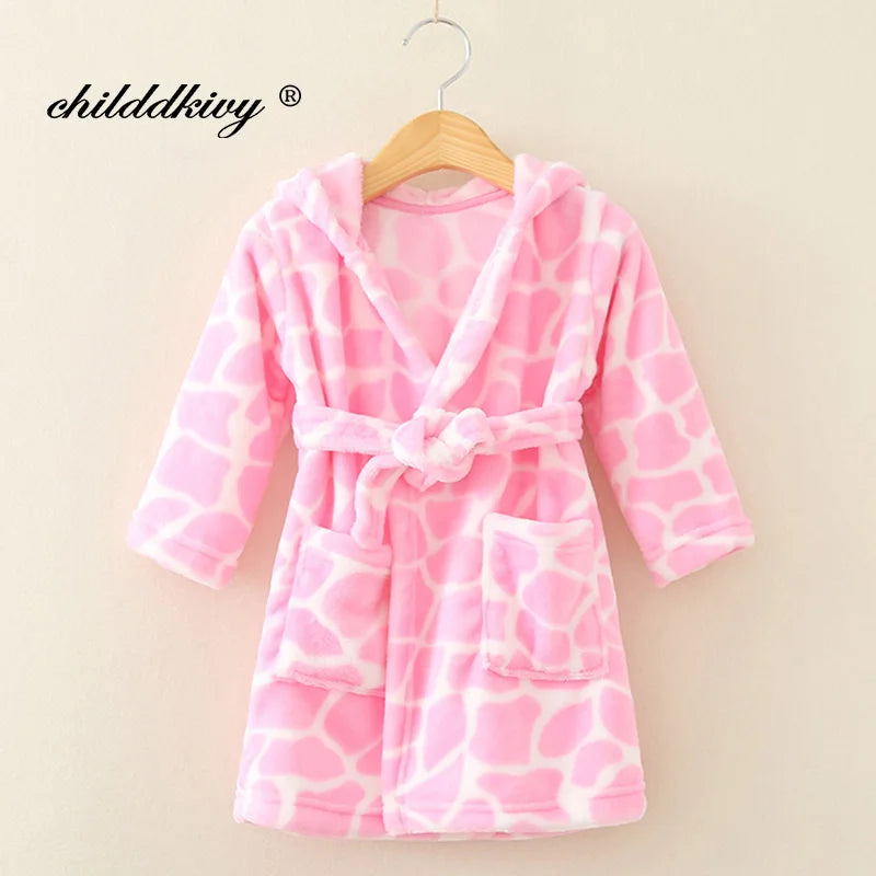 CozyKids Flannel Robe ATHLEXES
