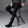 SleekFit Men's Black Slim Jeans ATHLEXES