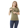 NurtureNest Stylish Nursing T-Shirt for Moms ATHLEXES