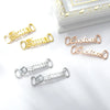 Personalized Stainless Steel Name Buckle for Sneakers ATHLEXES