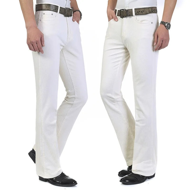 EliteFlex Men's Business Casual Flare Jeans ATHLEXES