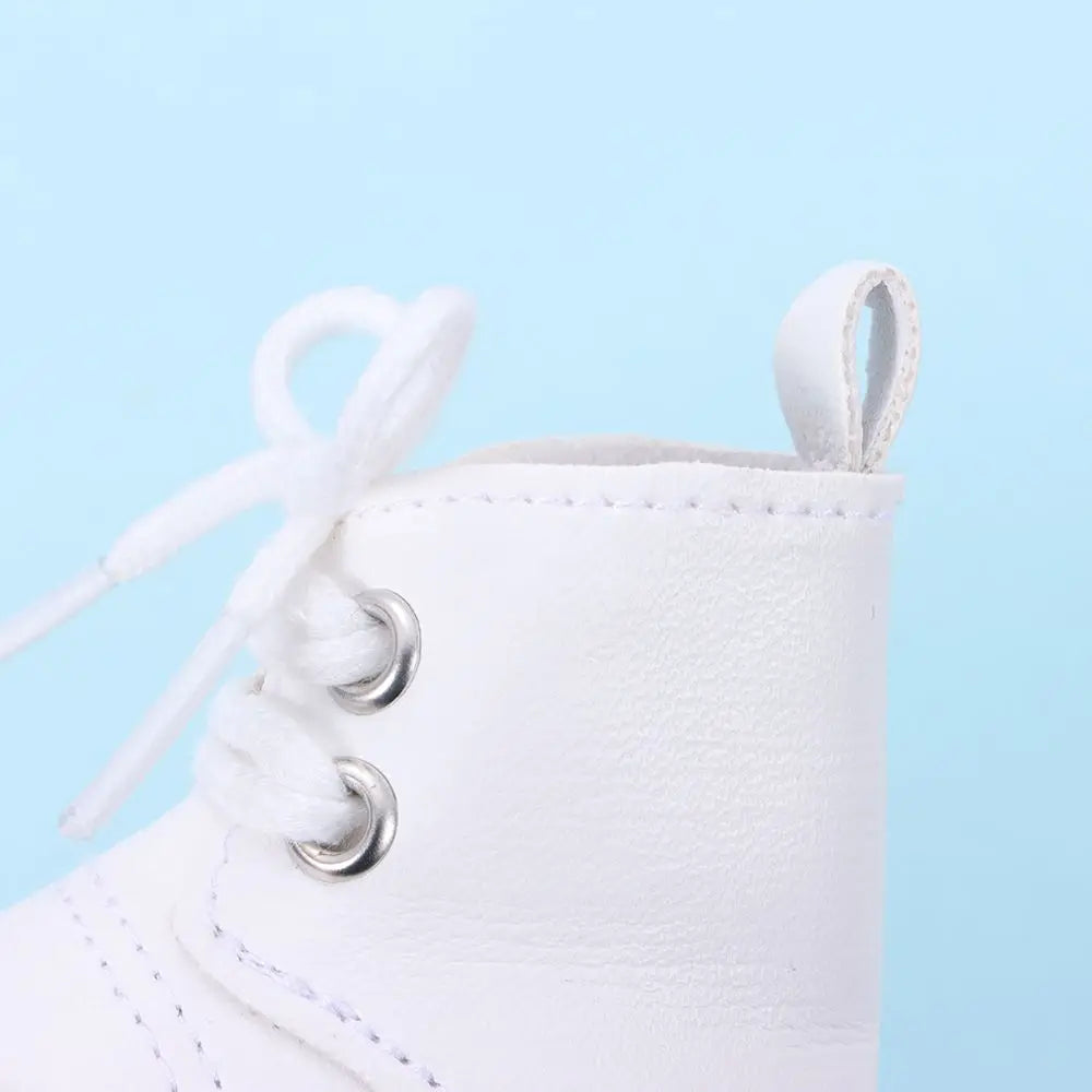 Mini Doll Boot Shoes for 20cm Plush Dolls - Stylish 5-5.5cm Accessories ATHLEXES