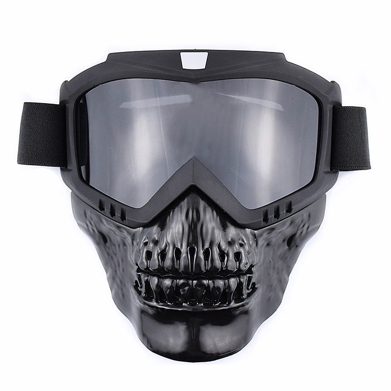 MotoShield Skull Face Mask for Riders ATHLEXES
