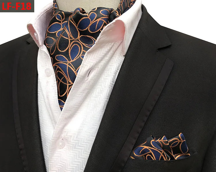 Paisley Elegance Ascot Cravat Set ATHLEXES