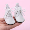 Mini Doll Boot Shoes for 20cm Plush Dolls - Stylish 5-5.5cm Accessories ATHLEXES