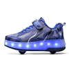 GlowRoll Adjustable LED Roller Shoes ATHLEXES