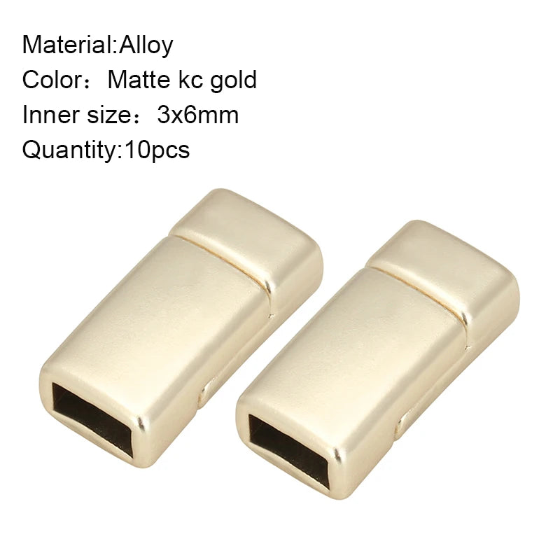 Louleur Magnetic Clasps for Leather Jewelry Crafting ATHLEXES