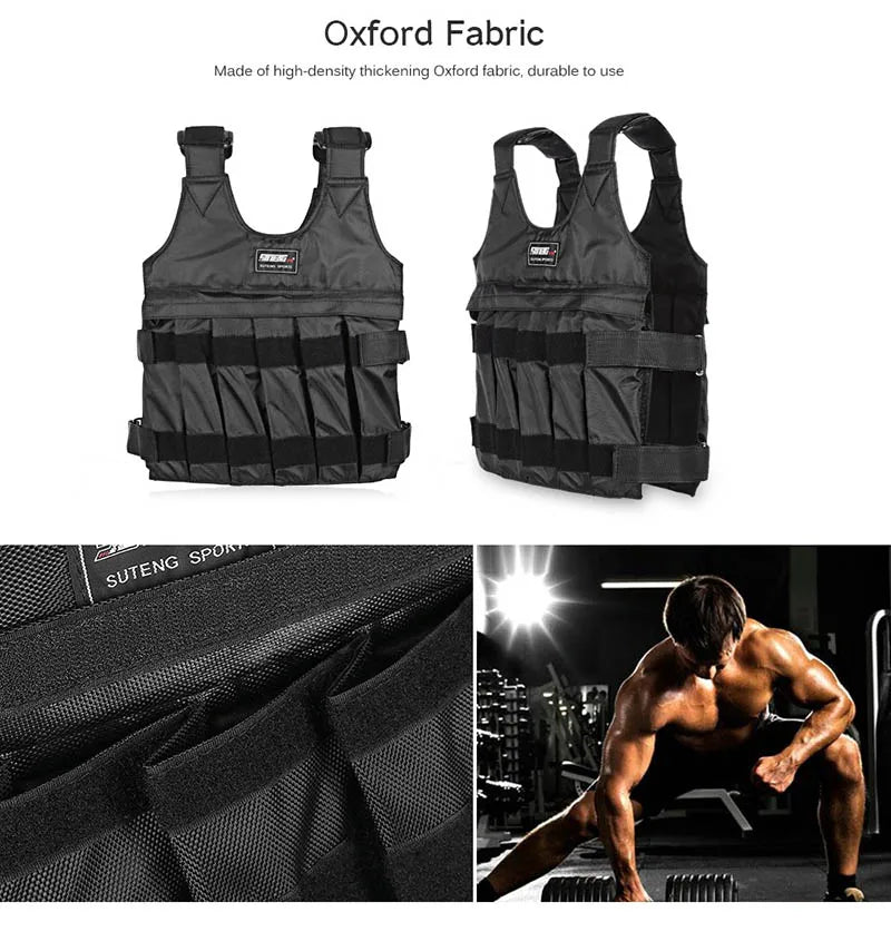 Premium Weighted Vest for Strength Training ATHLEXES