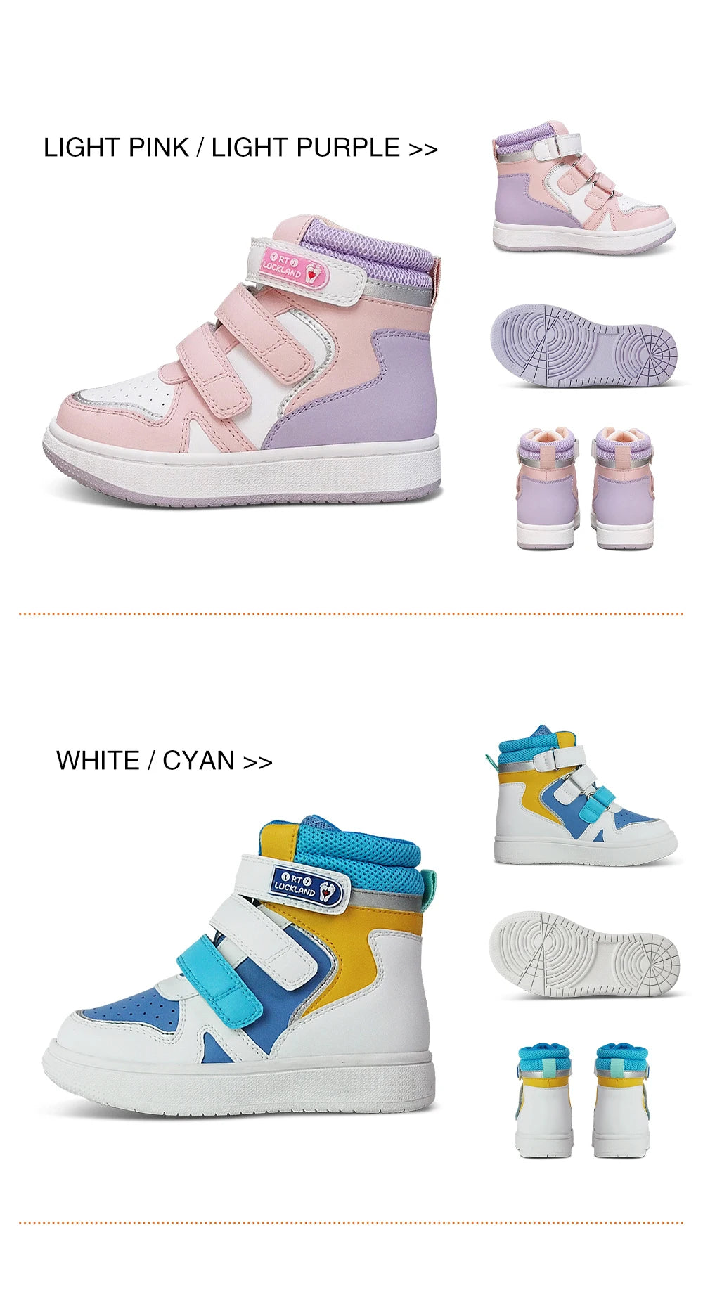 Ortoluckland Sporty Kids Orthopedic Sneakers ATHLEXES