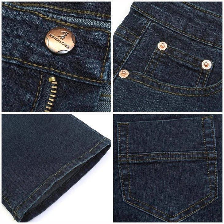 SlimFit Men's Casual Boot Cut Jeans ATHLEXES