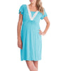 LuxeMaternity Lace Nightgown with Adjustable Belt ATHLEXES