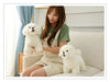 Plush Bichon Frise Dog Doll for Kids ATHLEXES