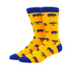 2024 Hiphop Funny Animal Dress Socks for Men - Flamingo & Penguin ATHLEXES