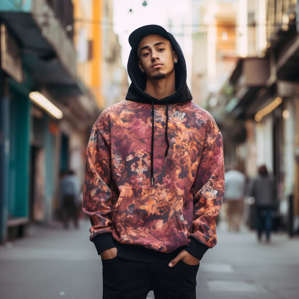 EcoCotton Oversized Pullover Hoodie ATHLEXES