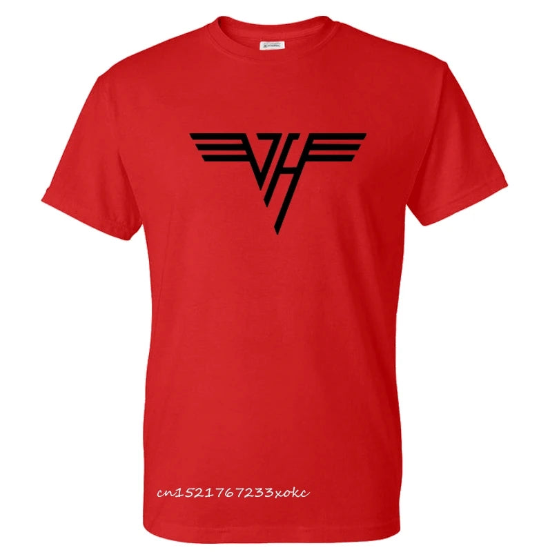 Van Halen Rock Band High-Quality Cotton T-Shirt ATHLEXES