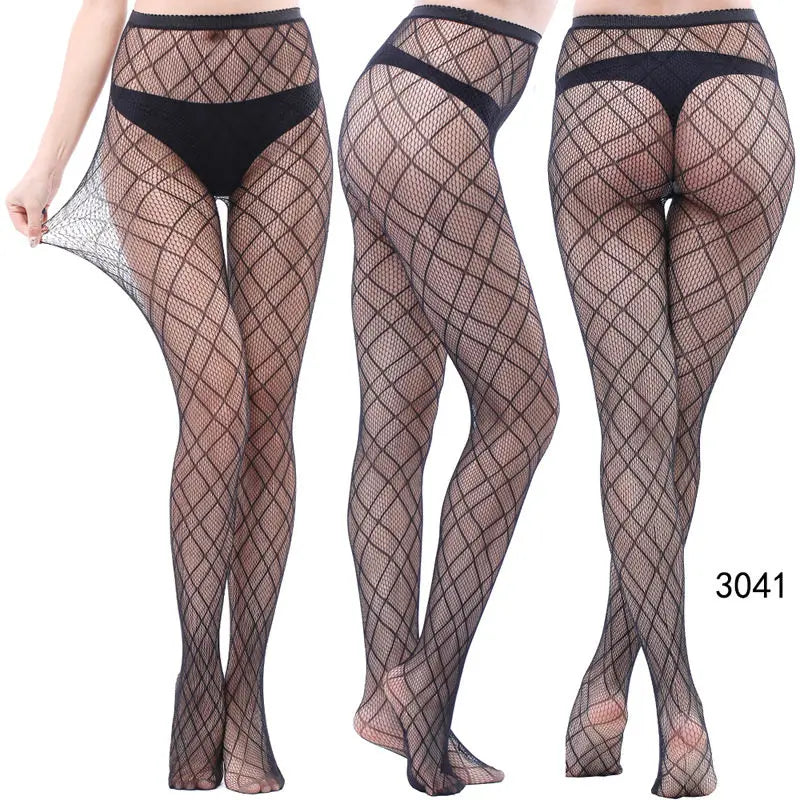 DOIAESKV Plus Size Women Bodystocking Sexy Lingerie Tights ATHLEXES