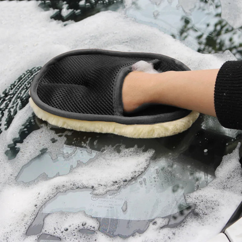 PlushGuard Microfiber Car Cleaning Gloves ATHLEXES