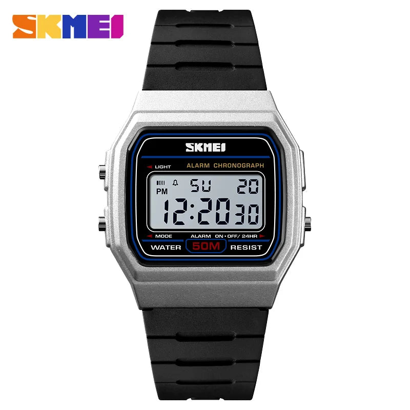 SKMEI Stylish Waterproof Digital Couple Watches ATHLEXES