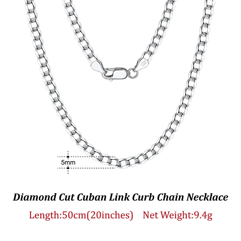 Rinntin 18K Gold Cuban Link Chain Necklace ATHLEXES