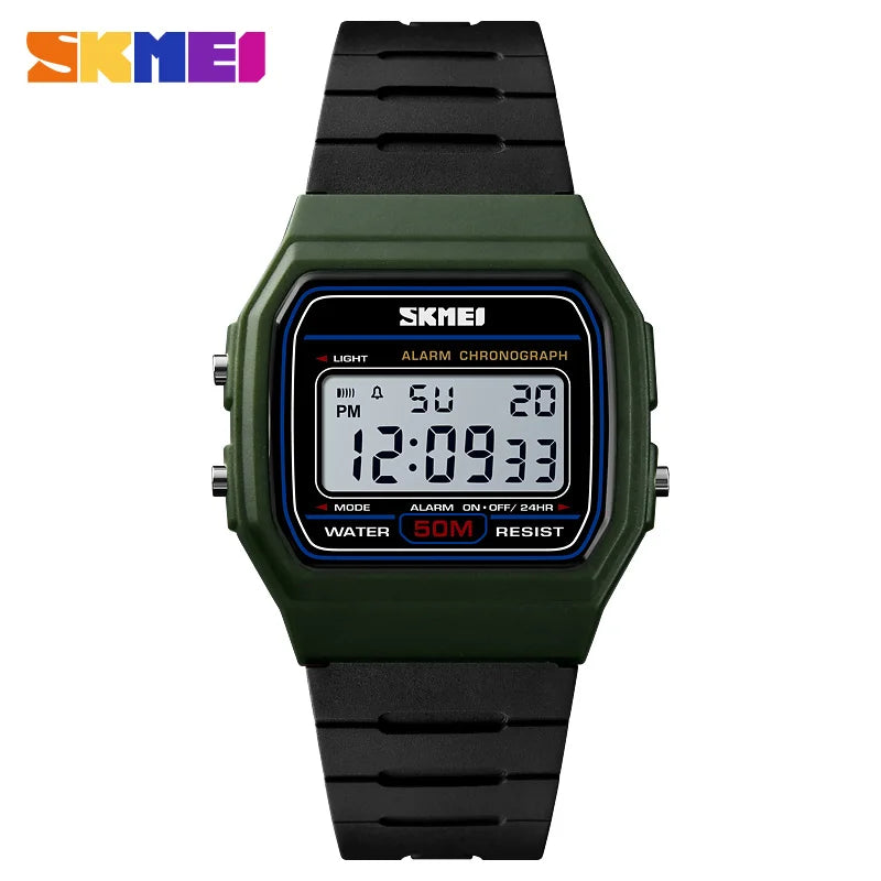 SKMEI Stylish Waterproof Digital Couple Watches ATHLEXES