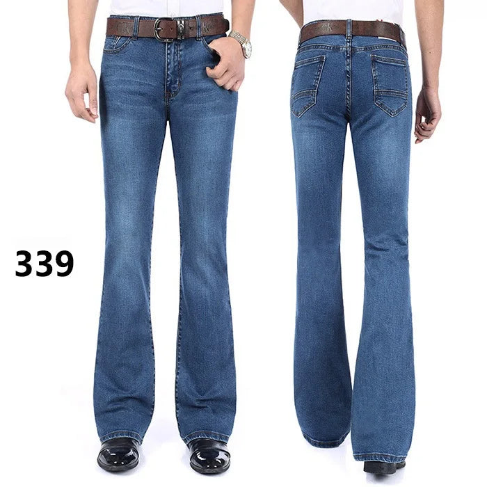 EliteFlex Men's Business Casual Flare Jeans ATHLEXES