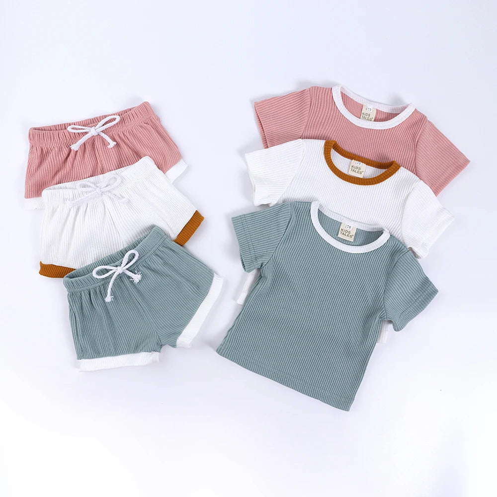 2025 Summer Baby Unisex Tee and Shorts Combo ATHLEXES