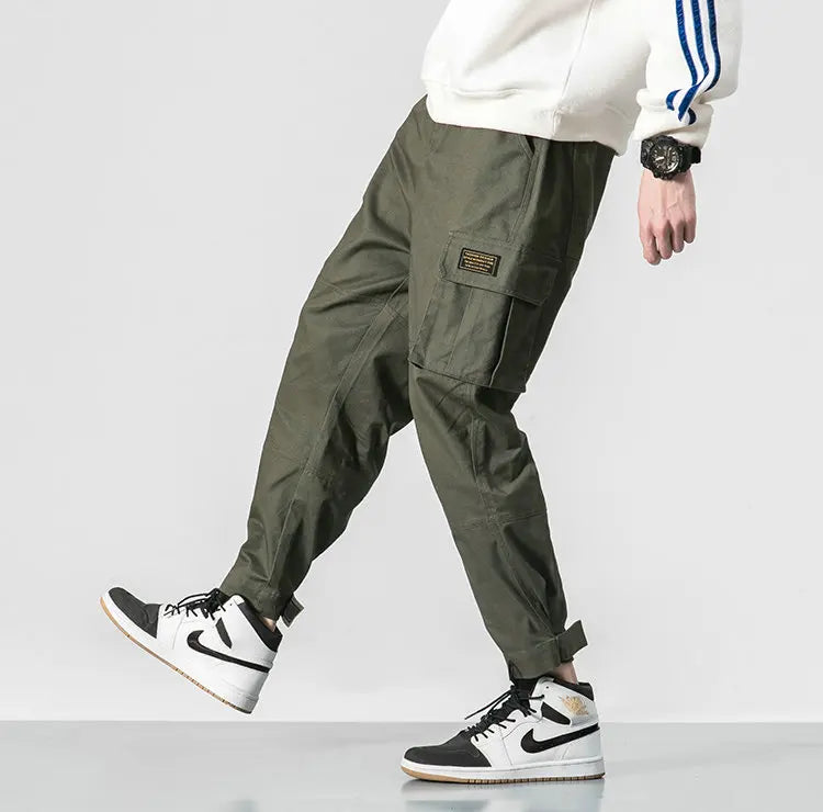 Urban Edge Cotton Multi-Pocket Harem Pants ATHLEXES
