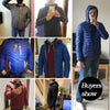 CHAIFENKO Men's Stylish Waterproof Hooded Jacket 2024 ATHLEXES