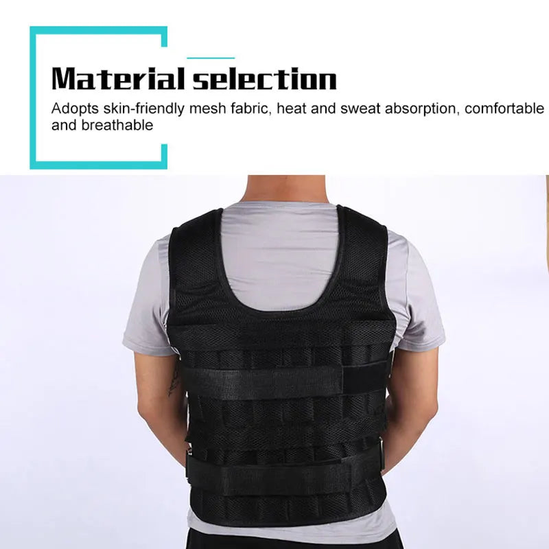 EliteFit Adjustable Weighted Vest for Training ATHLEXES