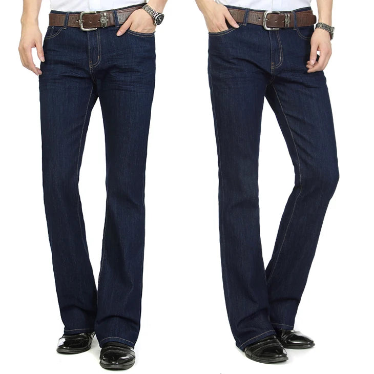 EliteFlex Men's Business Casual Flare Jeans ATHLEXES