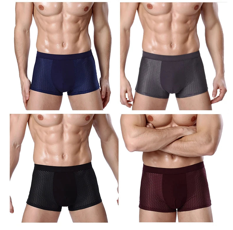 Bamboo Comfort Men's Boxer Shorts Set ATHLEXES