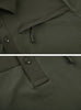 TACVASEN Men's Outdoor Polo Shirt with 2 Zipper Pockets ATHLEXES