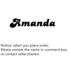 Custom Stainless Steel Nameplate Shoe Buckles for Best Friends ATHLEXES